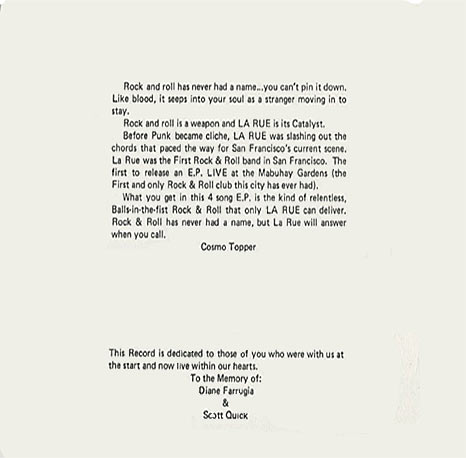 liner notes - page 2